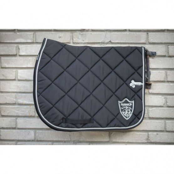 Tapis de selle Paddock prems écusson noir (neuf) occasion