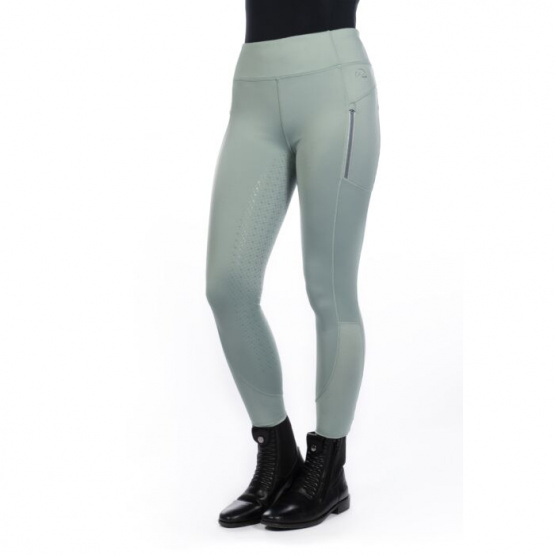 Leggings équitation HKM harbour island sauge (36/38) neuf occasion
