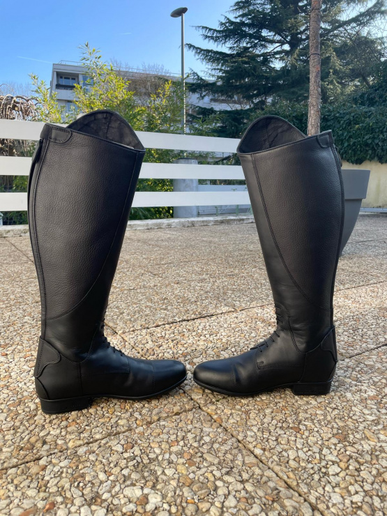 Bottes équitation Equithème my primera cuir (39) neuf occasion