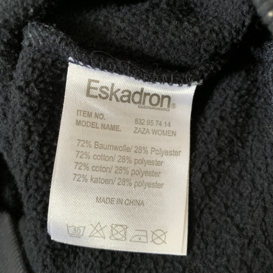 Sweat Eskadron capuche bleu marine  S occasion