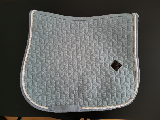 Tapis Kentucky velvet bleu clair (cheval) occasion