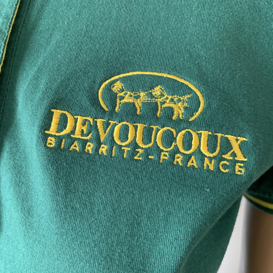 Polo Devoucoux vert S occasion