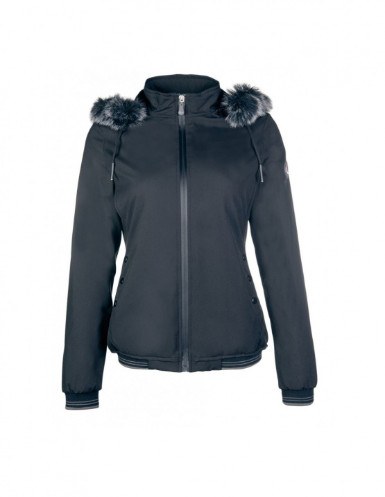 Blouson d'hiver HKM noir (8 ans) NEUF occasion