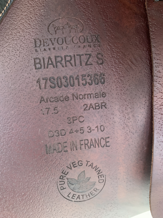 Selle Devoucoux Biarritz S (2016) occasion