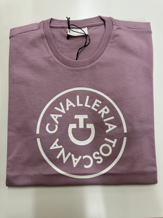 T-shirt Cavalleria Toscana Sakura rose (L) neuf occasion