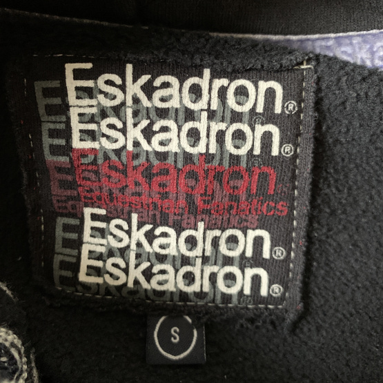 Sweat Eskadron capuche bleu marine  S occasion
