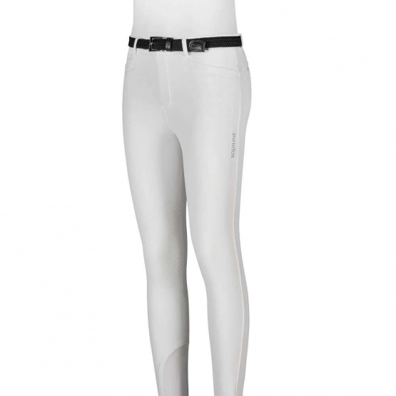 Pantalon Equiline jhoank blanc garçon (10/11ans) neuf occasion