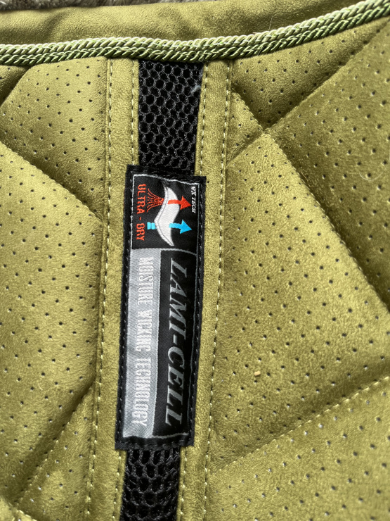 Tapis de selle Lamicell velours vert (neuf) occasion