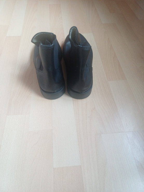 Bottines équitation Fouganza caoutchouc noir (44) occasion Bottines équitation Fouganza caoutchouc noir (44) occasion