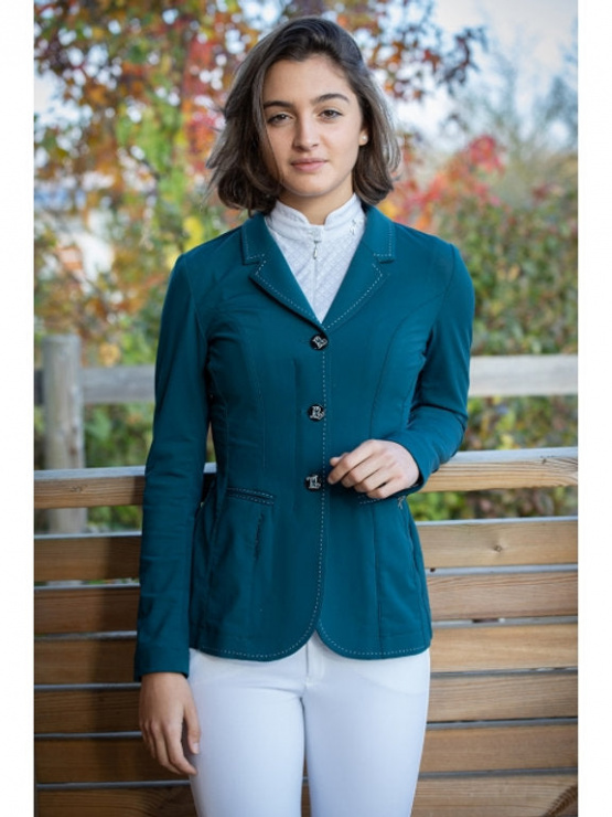 Veste de concours Pénélope Paris Soft bleu canard (16 ans) neuf occasion
