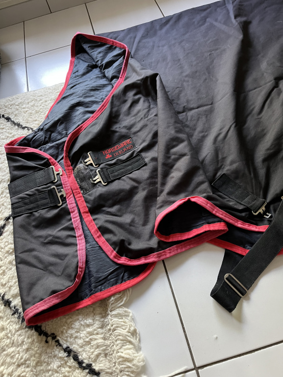 Couverture Horseware noir 155 cm occasion