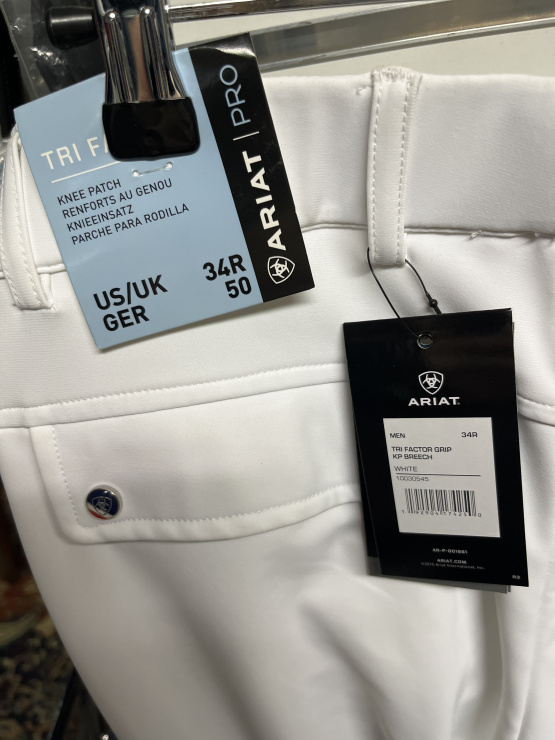 Pantalon équitation concours Ariat (50) neuf occasion