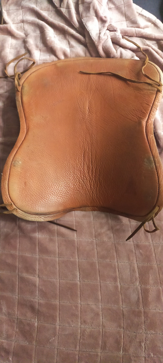 Assise en cuir pour selle western occasion