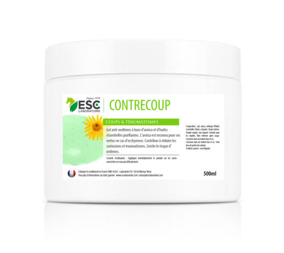 Pommade contrecoup ESC laboratoire (500ml) neuf occasion