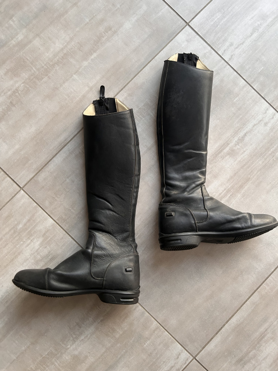 Bottes équitation Fouganza cuir (42) occasion