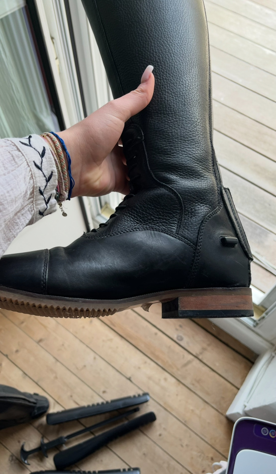 Bottes équitation Equithème wavy (39) occasion