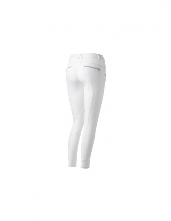 Pantalon équitation Equithème Zipper blanc (42) neuf occasion
