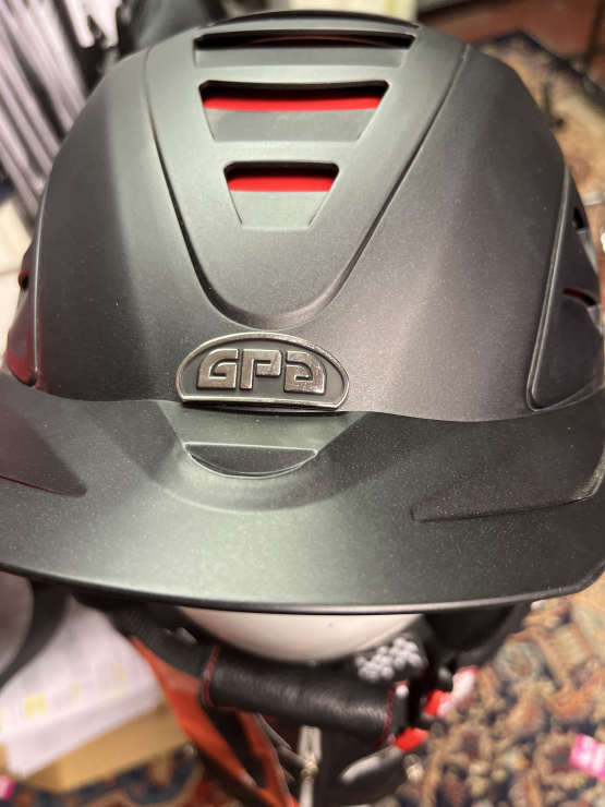 Casque équitation GPA 4S speed air noir (52-53) neuf occasion
