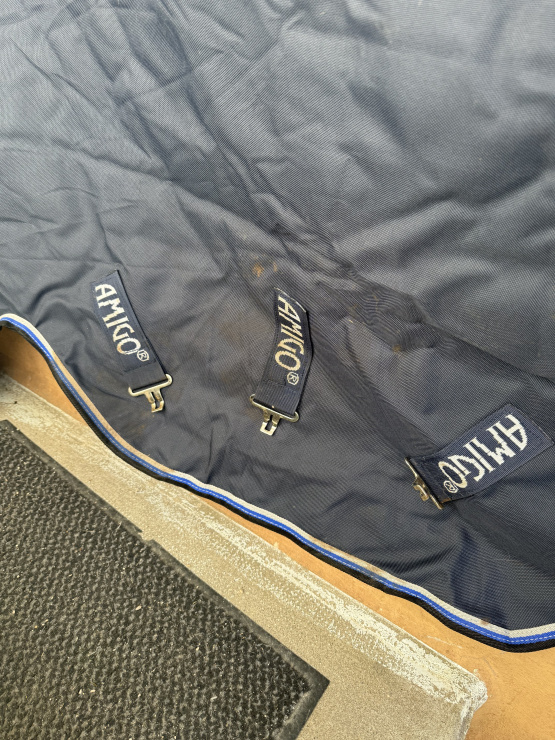 Couverture Horseware Amigo 450g bleu 145 cm occasion