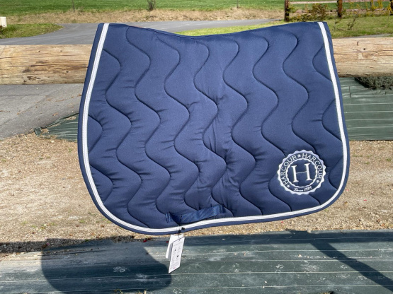 Tapis de selle Harcour bleu marine occasion