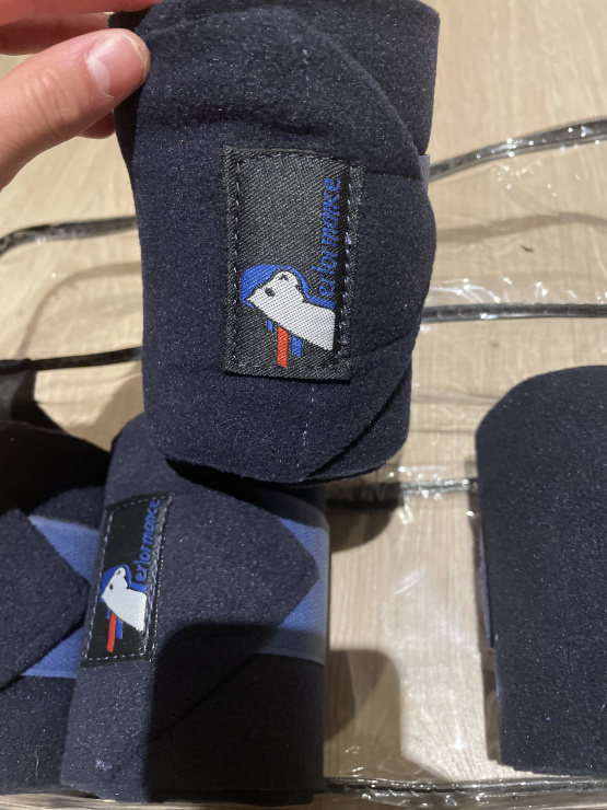 Bandes de polo Performance bleu marine occasion