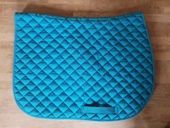 Tapis de selle Fouganza bleu (poney) occasion