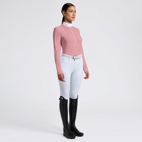 Polo concours Cavalleria Toscana heat sea rose (L) neuf occasion