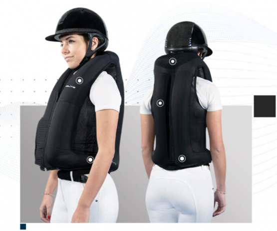 Gilet airbag cavalier Helite Zip'In 2 (M) occasion