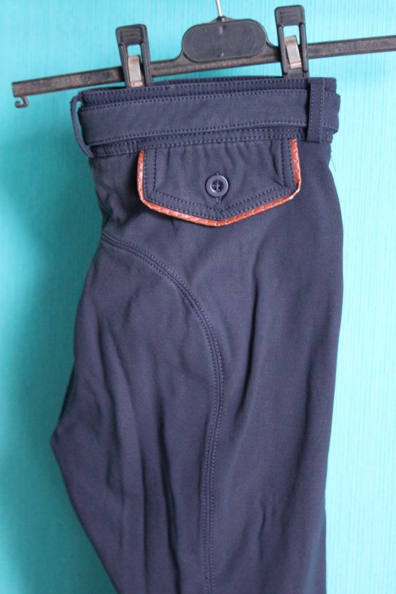 Pantalon équitation Pénélope Le Prevost bleu (36) occasion