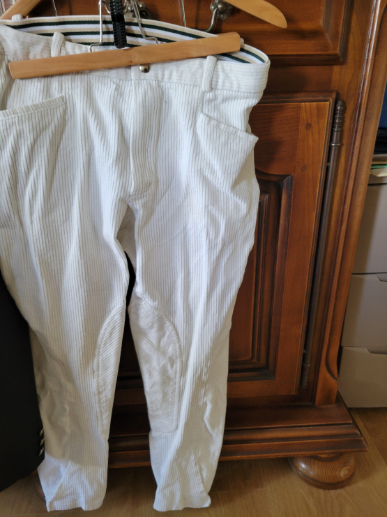 Pantalon équitation Pikeur blanc homme (42) occasion