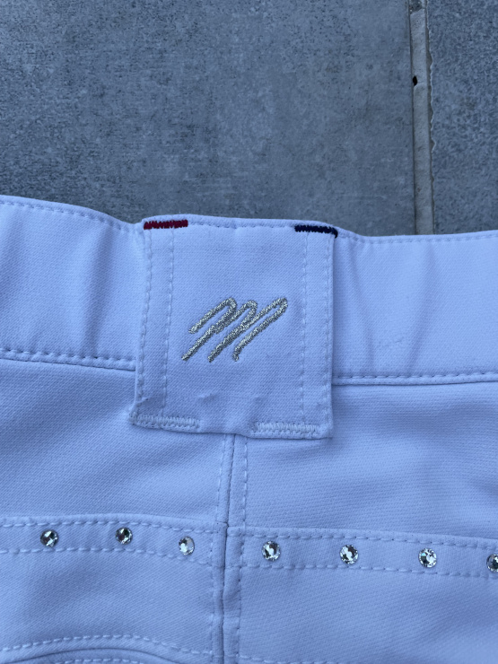 Pantalon équitation Equithème blanc (36) occasion