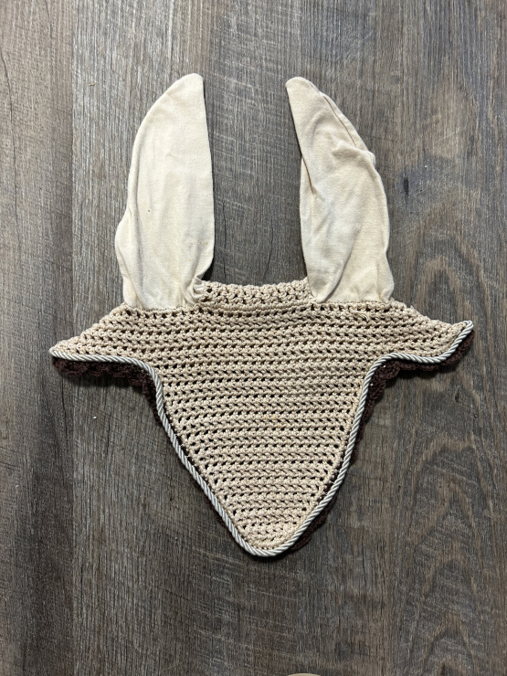 Bonnet équitation crème (cheval) occasion