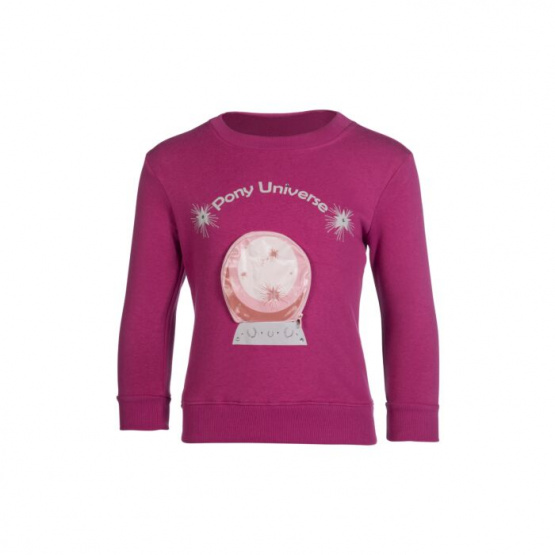 Sweat HKM polly rose magenta (8 ans) neuf occasion