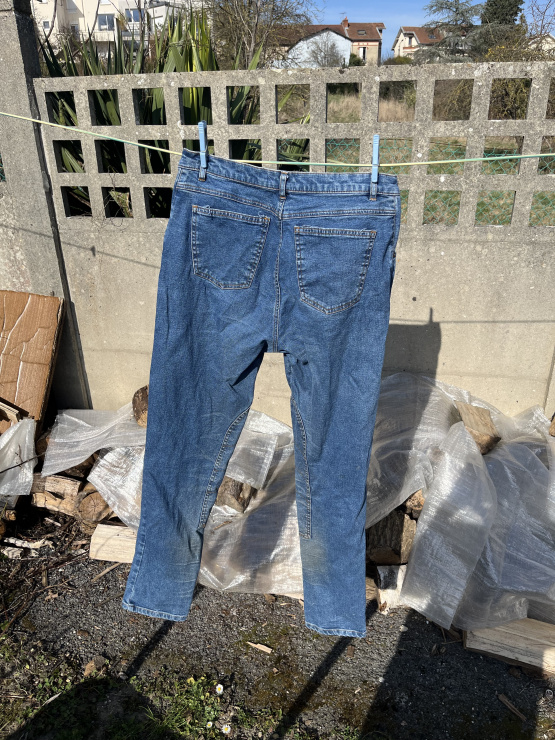Pantalon équitation bleu (42) occasion