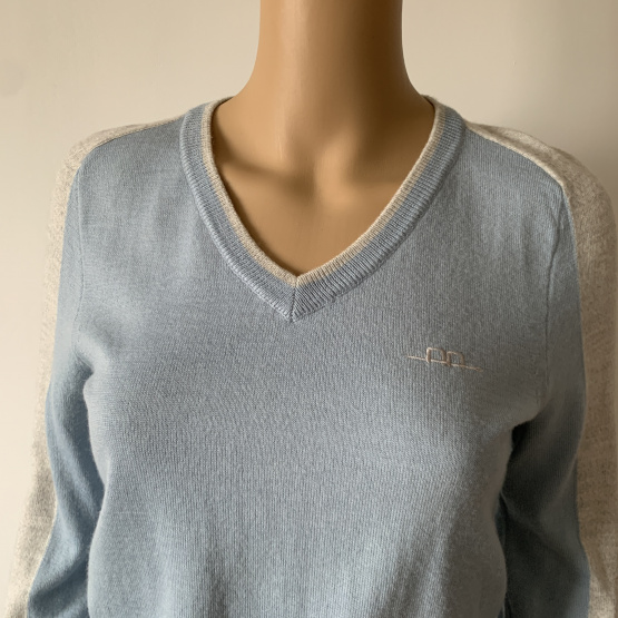 Pull Alessandro Albanese bleu S occasion