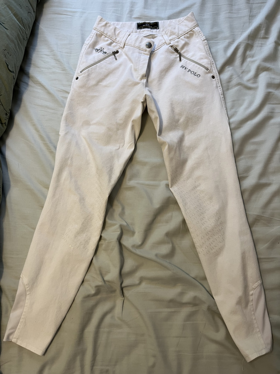 Pantalon Equitation HV Polo blanc (36) occasion