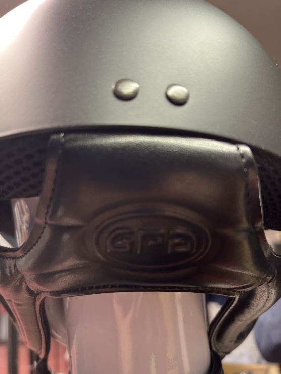 Casque équitation GPA bleu (53-54) neuf occasion