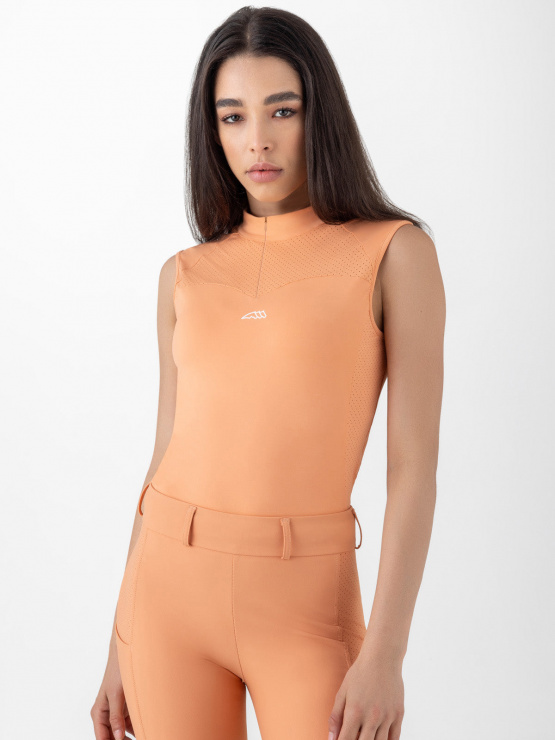 Debardeur Equiline crevec orange (M) neuf occasion