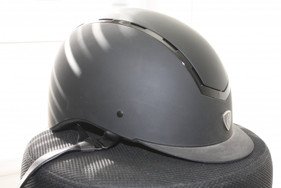 Casque Equithème noir (60) neuf occasion