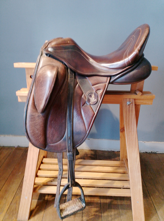 Selle dressage Zaldi Drim Atlanta 17.5 pouces occasion
