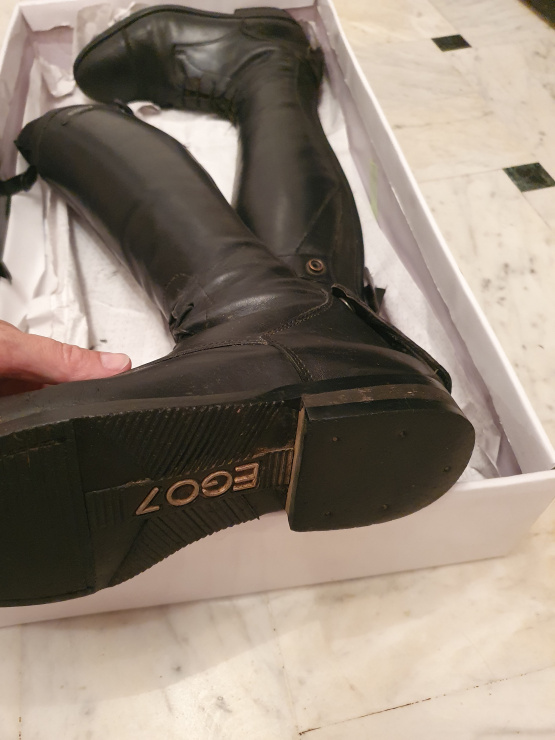 Bottes EGO 7 Orion cuir noir (39) occasion