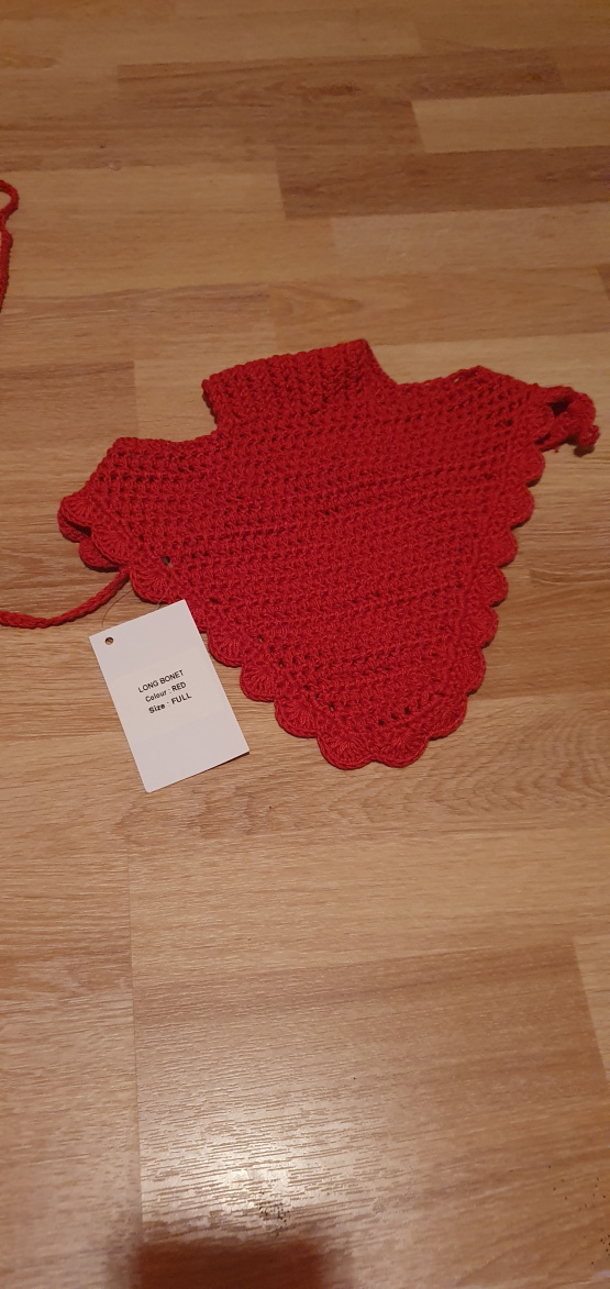 Bonnet crochet OBS occasion