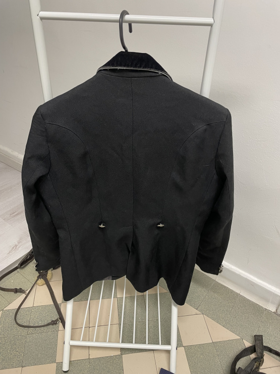 Veste de concours Equithème Noir (12 ans) occasion