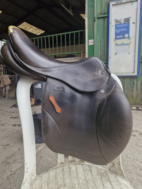 Selle obstacle Stübben Portos Élite 17,5 pouces (2017) occasion