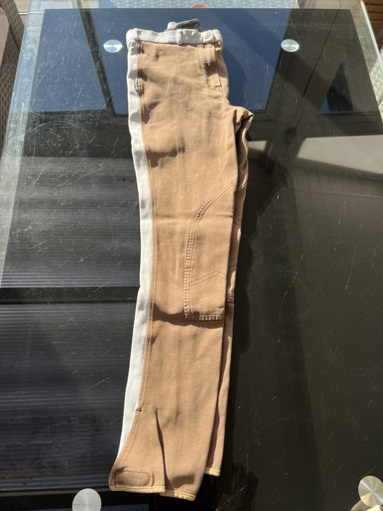 Pantalon équitation Equithème marron (36) occasion
