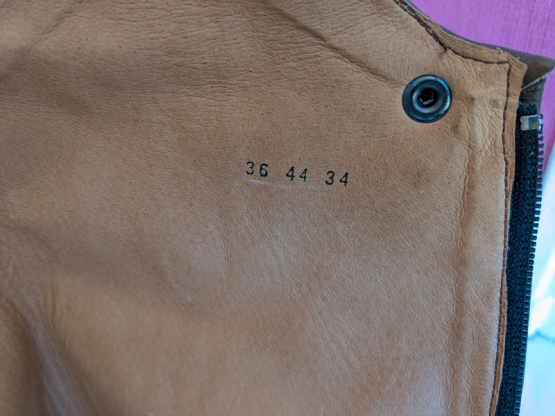 Bottes équitation Equithème cuir marron (36) occasion