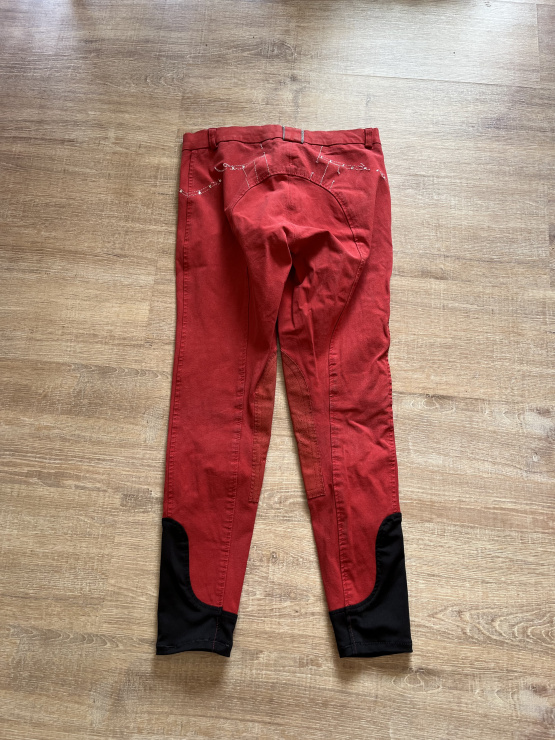 Pantalon équitation Tattini rouge T38 occasion