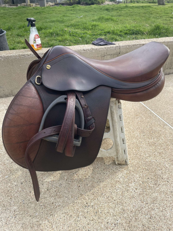 Selle mixte Henri de Rivel 15,5 pouces occasion