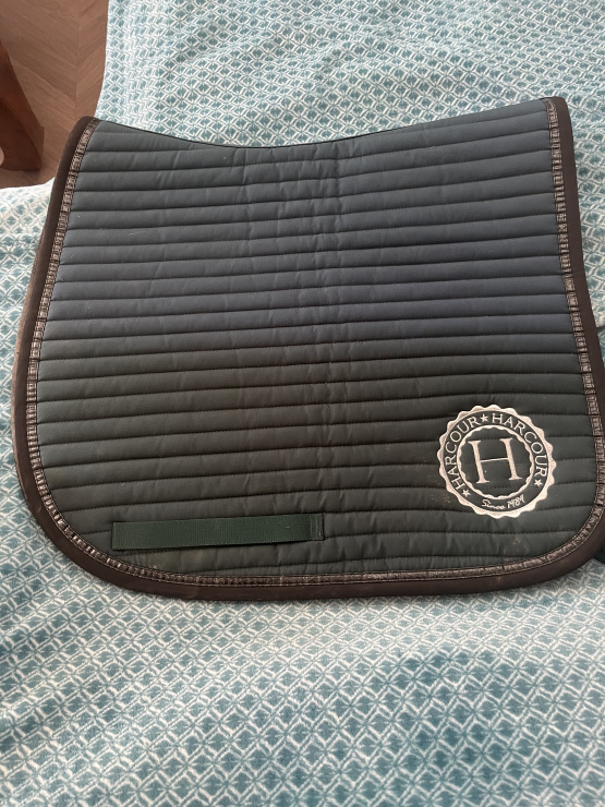 Tapis de selle Harcour vert (cheval) occasion