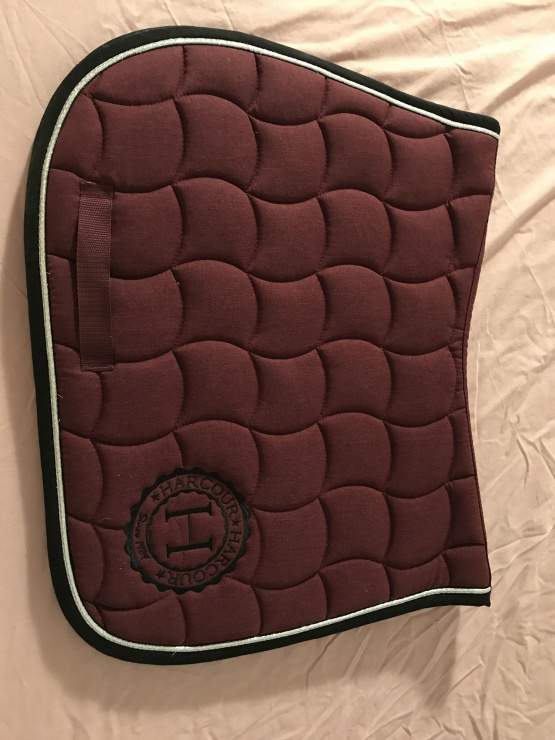 Tapis de selle Harcour Bordeaux occasion